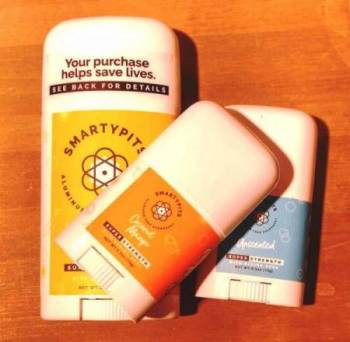 SmartyPits aluminum-free deodorant