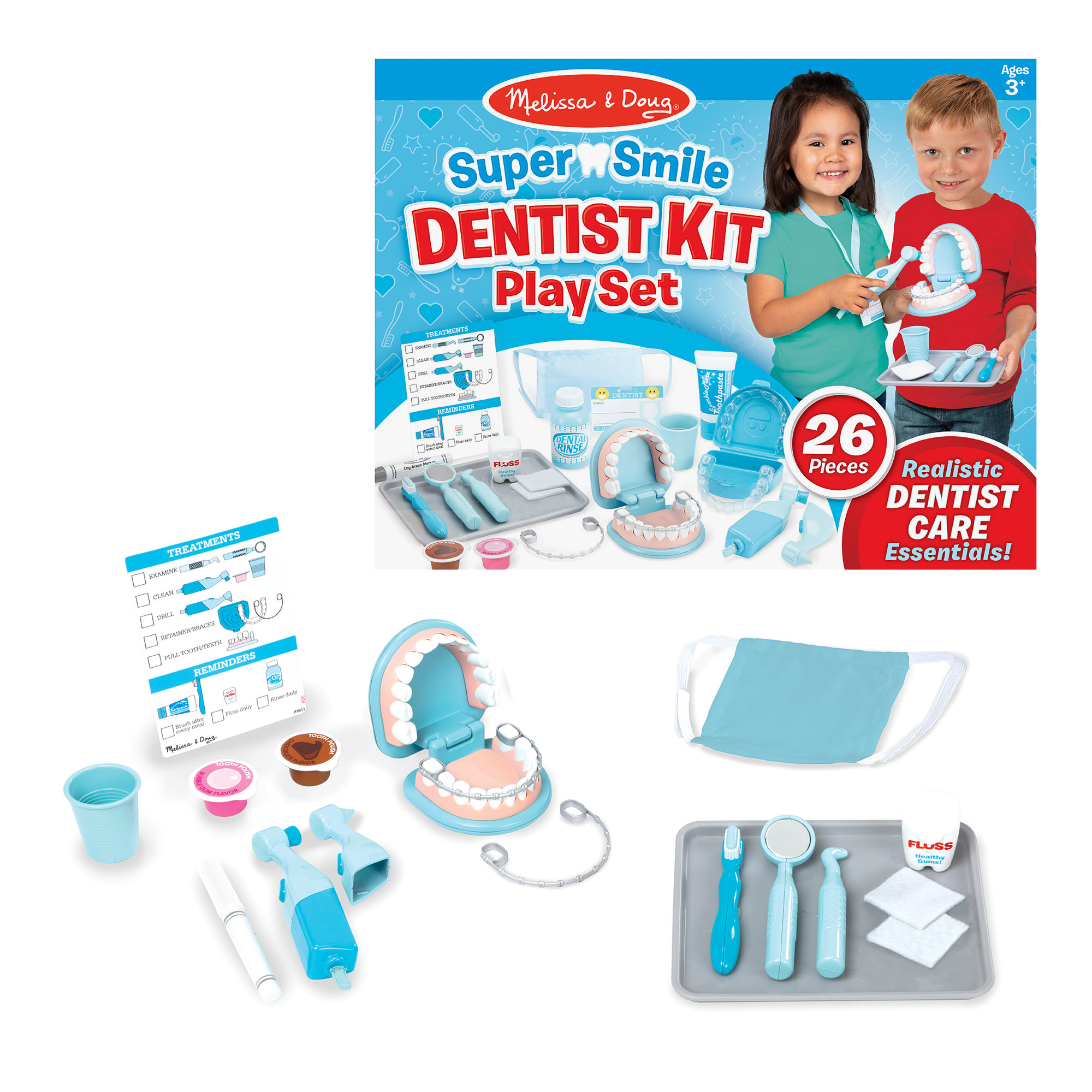 Melissa & Doug Super Smile Dentist Kit - The Little Traveler
